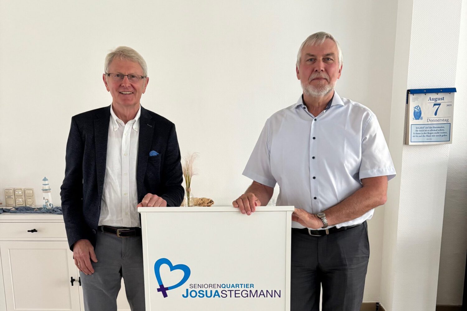 Bernd Hellmann mit Bernhard Pammer